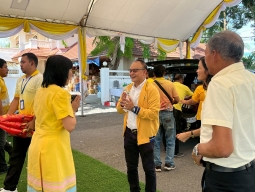 พิธีเจริญพระพุทธมนต์และทำบุญตักบาตรถวายพระราชกุศล เนื่องในโอกาสวันเฉลิมพระชนมพรรษา พระบาทสมเด็จพระเจ้าอยู่หัว 28 กรกฎาคม 2568